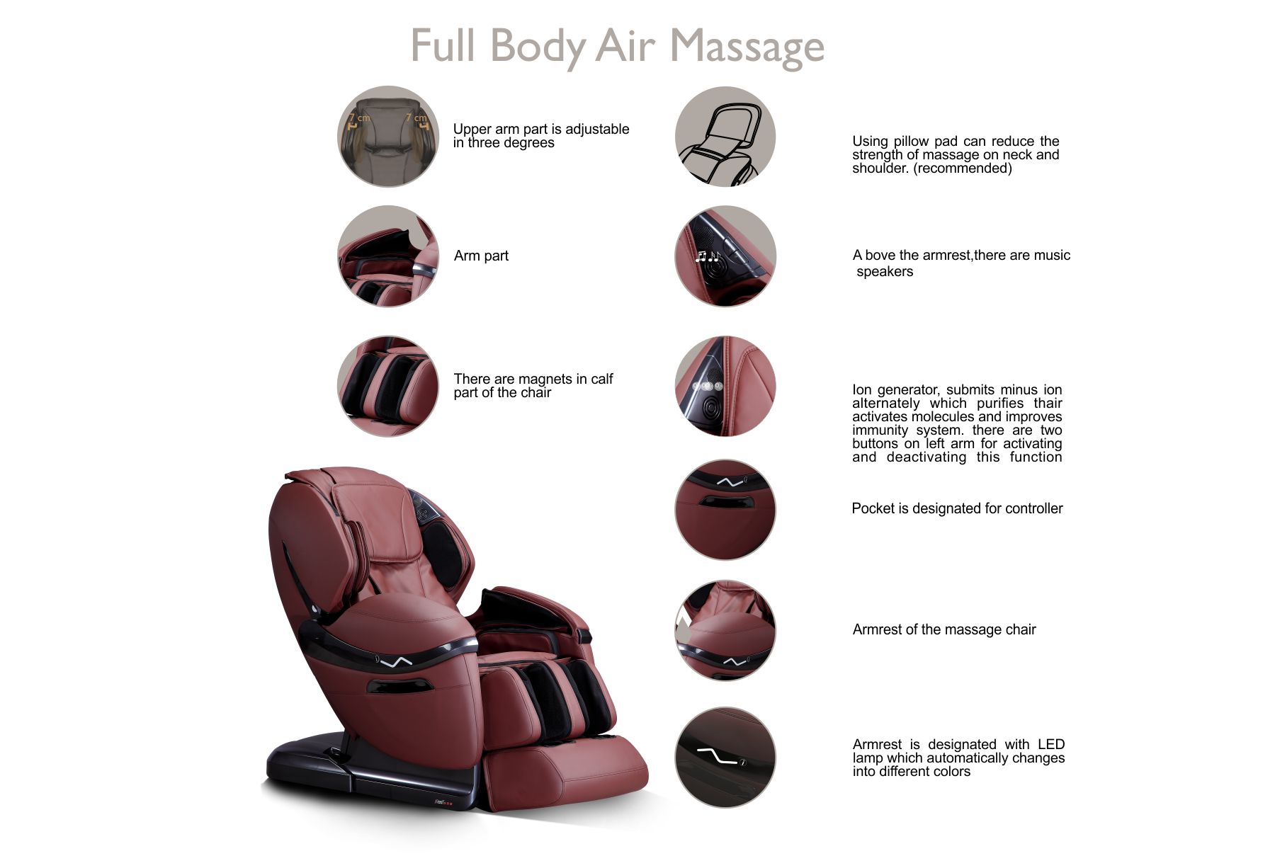 Sl A80 Missrest Massage Chair